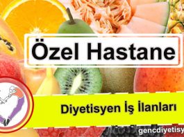 diyetisyen hastane ilanları