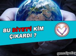 Bu diyeti kim çıkardı