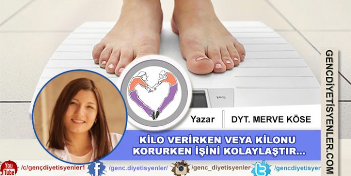 DYT Merve KÖSE - KİLO VERİRKEN VEYA KİLONU KORURKEN İŞİNİ KOLAYLAŞTIR…