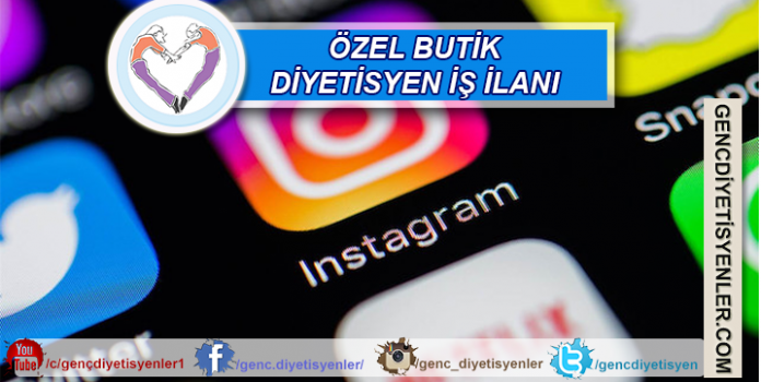 İNSTAGRAM diyetisyen ilanı