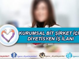 kurumsal firma diyetisyen iş ilanı