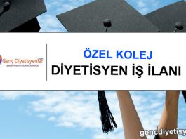 kolej diyetisyen ilanı