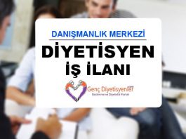 Diyetisyen İş İlanı Danışmanlık Merkezi dış