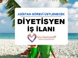 Diyetisyen İş İlanı Özel ANTALYA