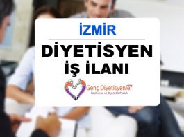 Diyetisyen İş İlanı Özel İZMİR