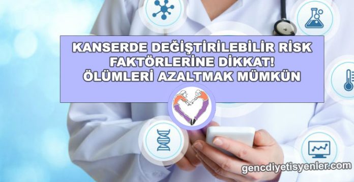 KANSERDE DEĞİŞTİRİLEBİLİR RİSK FAKTÖRLERİNE DİKKAT!