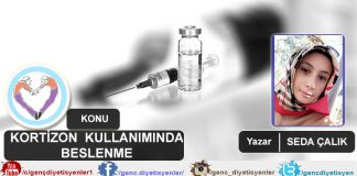 Kortizon Kullanımında Beslenme – Seda ÇALIK SEDA ÇALIK - KORTİZON KULLANIMI VE BESLENME