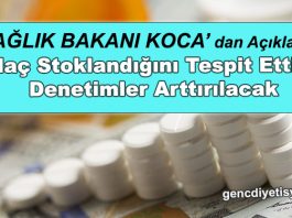 Sağlık Bakanı İlaç Stoklandığını Tespit Ettik, Denetimler Arttırılacak