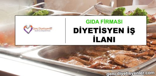 gıda firması iş ilanı