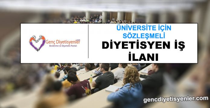 sözleşmeli diyetisyen iş ilanı