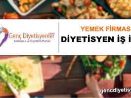 yemek firması diyetisyen ilanı