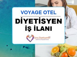 Diyetisyen İş İlanı OTEL