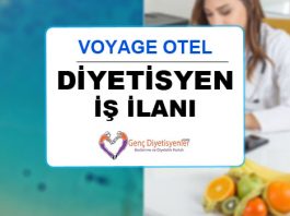 Diyetisyen İş İlanı V. OTEL