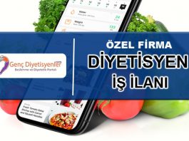 diyetisyen iş ilanı yemek firması