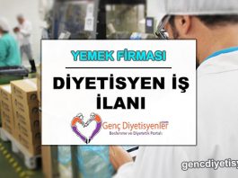 diyetisyen iş ilanı yemek firması