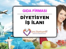 Diyetisyen İş İlanı Gıda