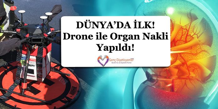 Drone ile organ nakli