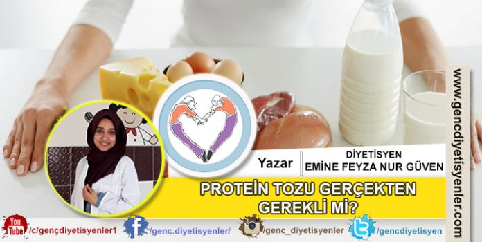 Dyt. Emine Feyza Nur Güven - Protein Tozu Gerçekten Gerekli mi