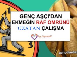 GENÇ AŞÇI'DAN EKMEĞİN RAF ÖMRÜNÜ UZATAN ÇALIŞMA