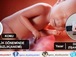 Diyetisyen Zişan TAŞDEMİR - GEBELİK DÖNEMİNDE KANSIZLIK(ANEMİ)