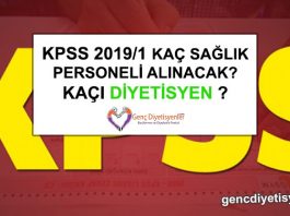 Kpss 2019-1 Kaç Sağlık Personeli Alınacak Kaçı Diyetisyen