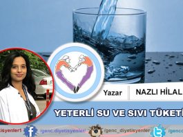 Nazlı Hilal EKE - Yeterli Su ve Sıvı Tüketimi