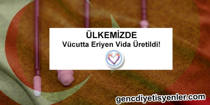 Vücutta eriyen vida üretildi