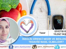 Diyetisyen Yıldız YAŞAR - İNSÜLİN DİRENCİ NEDİR VE BESLENME TEDAVİSİ NASIL OLMALIDIR