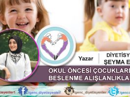 Diyetisyen Şeyma Efe - Okul Öncesi Çocuklarda Beslenme Dönemi