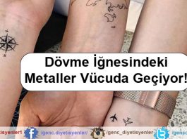Dövme İğnesindeki Metaller Vücuda Geçiyor!