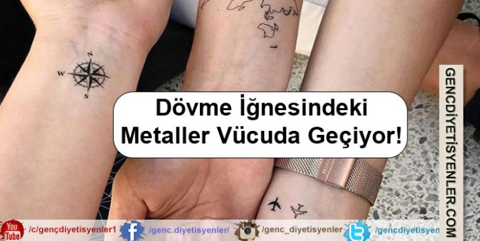 Dövme İğnesindeki Metaller Vücuda Geçiyor!