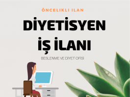 öncelikli ilan diyetisyen iş ilanı