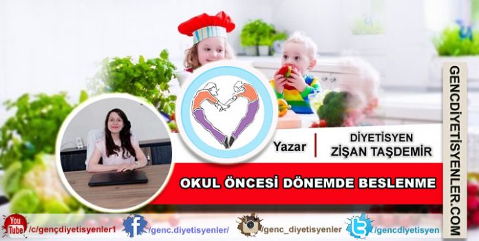 Diyetisyen Zişan Taşdemir Okul Öncesi Dönemlde Beslenme