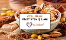 diyetisyen iş ilanı - özel firmaa