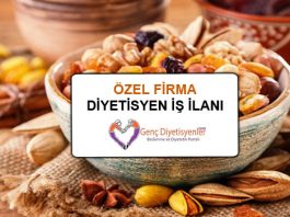 diyetisyen iş ilanı - özel firmaa