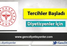 Sağlık Bakanlığı sözleşmeli diyetisyen alımı