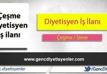 Diyetisyen iş ilanı / Çeşme Belediyesi