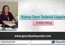 Kızına ozon tedavisi uygularken enfekte olmuş