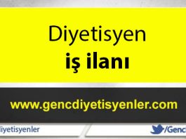 diyetisyen iş ilanı,