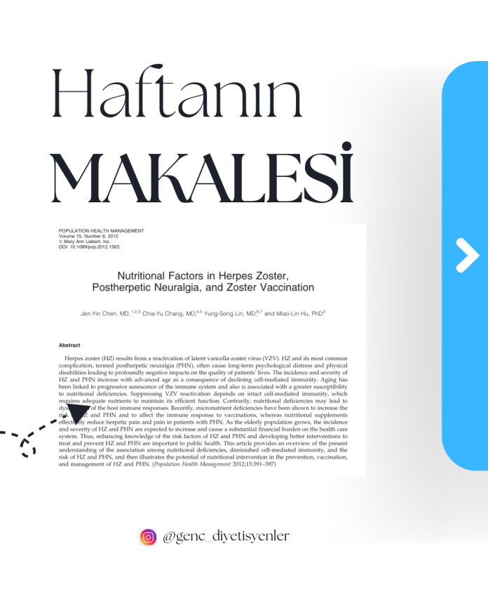 Zona Hastalığı zona,