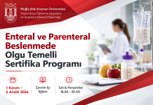 Enteral ve Parenteral Beslenmede Olgu Temelli Sertifika Programı Başlıyor